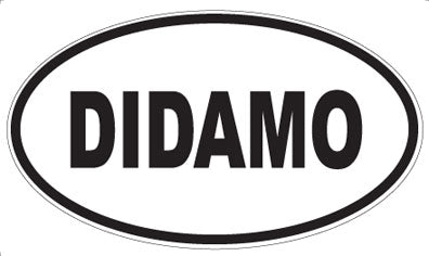 DIDAMO - Oval Magnet
