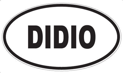 DIDIO - Oval Magnet
