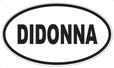 DIDONNA - Oval Magnet