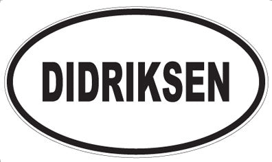DIDRIKSEN - Oval Magnet