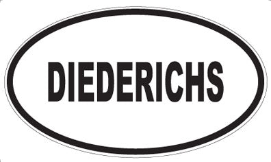 DIEDERICHS - Oval Magnet