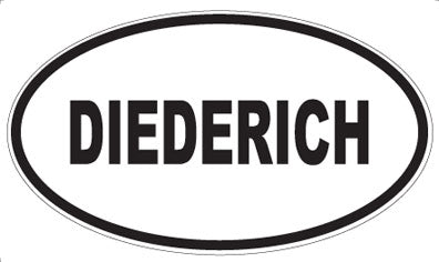 DIEDERICH - Oval Magnet