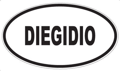 DIEGIDIO - Oval Magnet