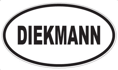 DIEKMANN - Oval Magnet