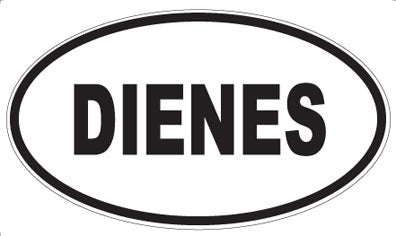 DIENES - Oval Magnet