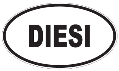 DIESI - Oval Magnet