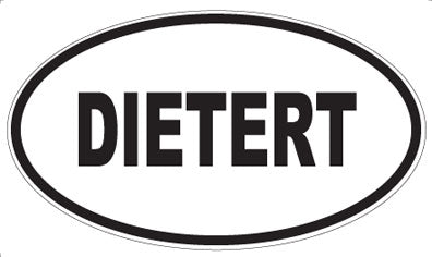 DIETERT - Oval Magnet