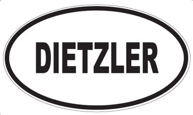 DIETZLER - Oval Magnet