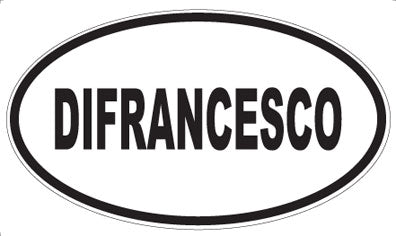 DIFRANCESCO - Oval Magnet