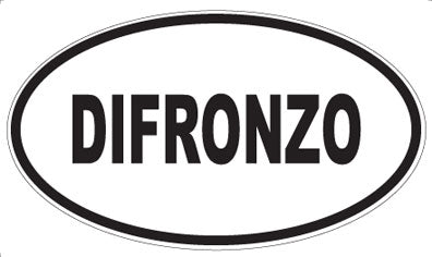 DIFRONZO - Oval Magnet