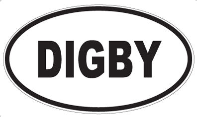 DIGBY - Oval Magnet