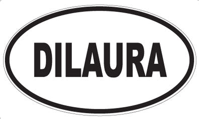 DILAURA - Oval Magnet