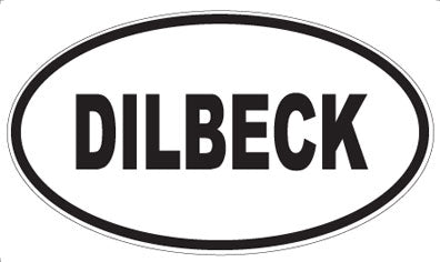 DILBECK - Oval Magnet