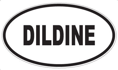DILDINE - Oval Magnet
