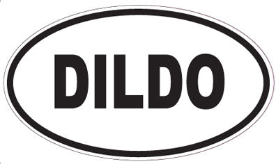 DILDO - Oval Magnet