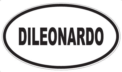 DILEONARDO - Oval Magnet