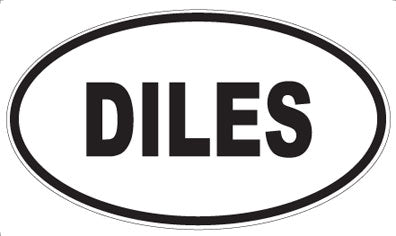 DILES - Oval Magnet