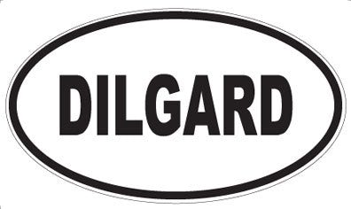 DILGARD - Oval Sticker