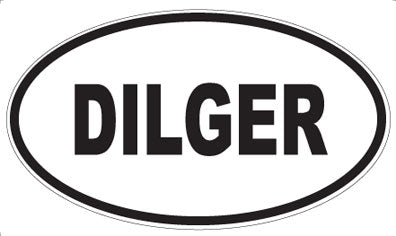DILGER - Oval Magnet
