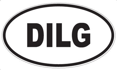 DILG - Oval Magnet