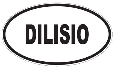 DILISIO - Oval Sticker