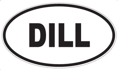 DILL - Oval Magnet
