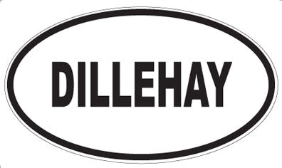 DILLEHAY - Oval Magnet