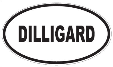DILLIGARD - Oval Magnet