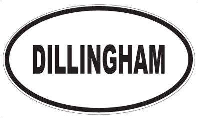 DILLINGHAM - Oval Magnet