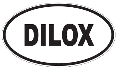 DILOX - Oval Sticker