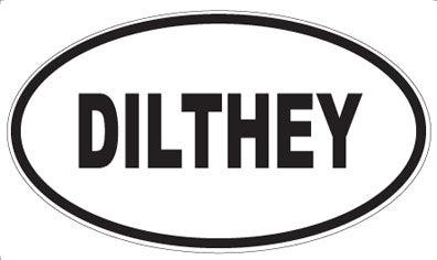 DILTHEY - Oval Magnet