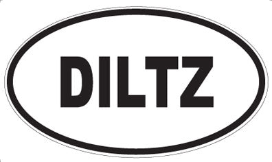 DILTZ - Oval Magnet
