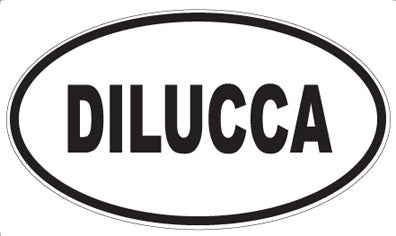 DILUCCA - Oval Magnet