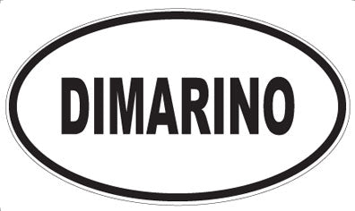 DIMARINO - Oval Magnet