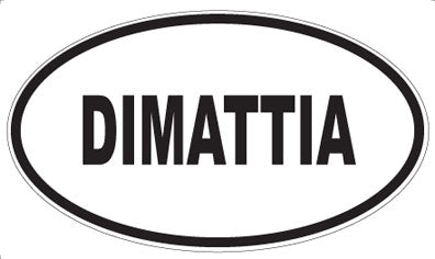 DIMATTIA - Oval Magnet