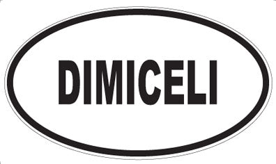 DIMICELI - Oval Magnet