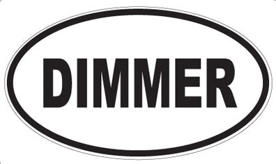 DIMMER - Oval Magnet