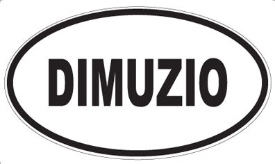 DIMUZIO - Oval Magnet