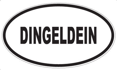 DINGELDEIN - Oval Magnet