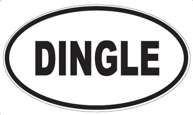 DINGLE - Oval Magnet