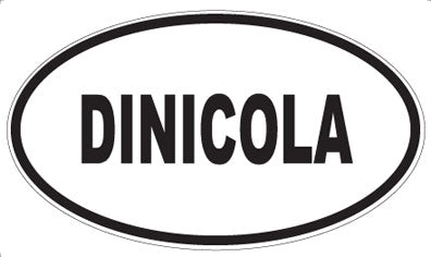 DINICOLA - Oval Magnet