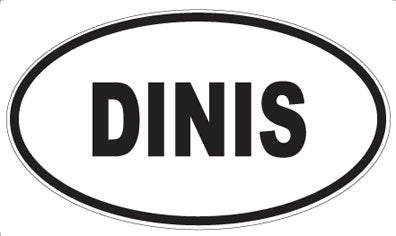 DINIS - Oval Magnet