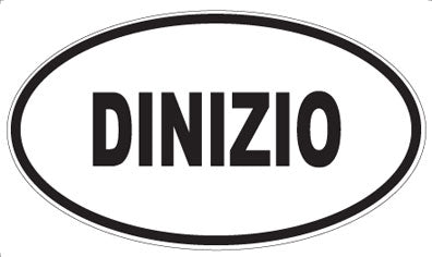 DINIZIO - Oval Magnet
