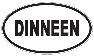 DINNEEN - Oval Magnet