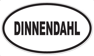 DINNENDAHL - Oval Magnet