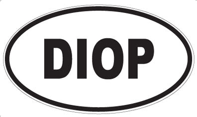 DIOP - Oval Magnet