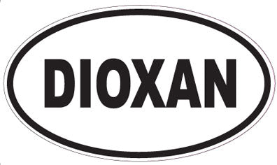 DIOXAN - Oval Sticker
