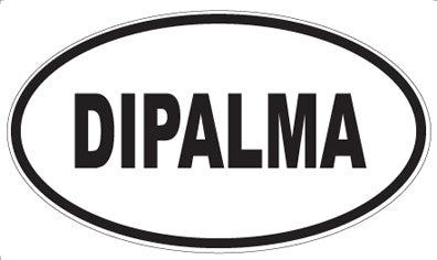 DIPALMA - Oval Magnet