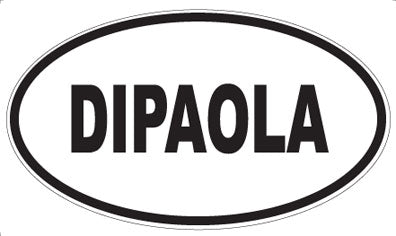 DIPAOLA - Oval Magnet