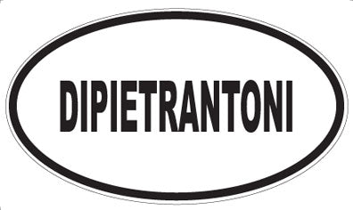DIPIETRANTONI - Oval Magnet
